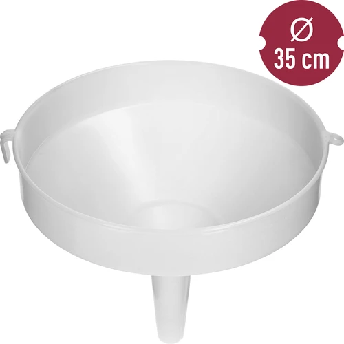 Funil de plástico diâmetro 35 cm - 4
