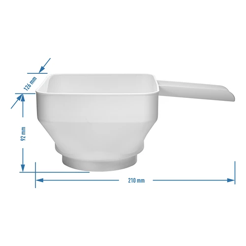 Funil de plástico Kwadratura Koła, fi 52-85 mm - 6