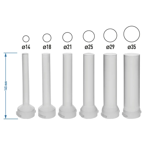 Funis de reposição para enchidos verticais Browin de 5 kg, 6 peças - 4