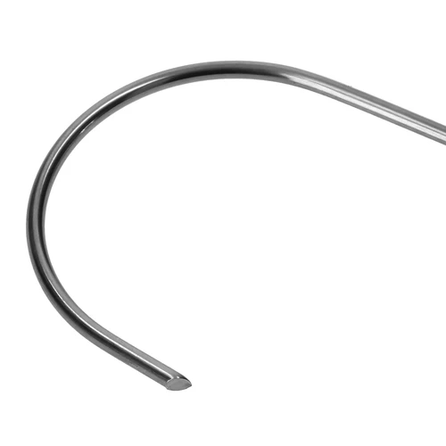 Ganchos para defumação - S, cortados a 45° 3mm x 150mm 5 peças - 5