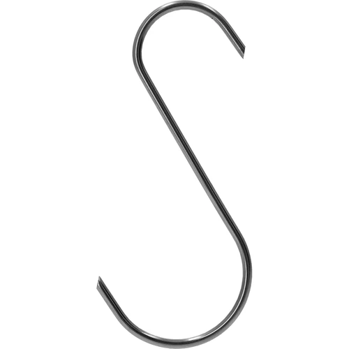 Ganchos para defumação - S, cortados a 45° 4mm x 150mm 5 peças - 4