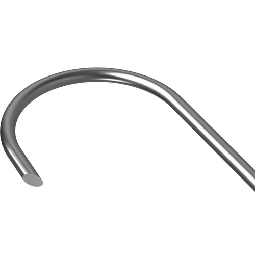 Ganchos para defumação - S, cortados a 45° 5mm x 150mm 5 peças - 5
