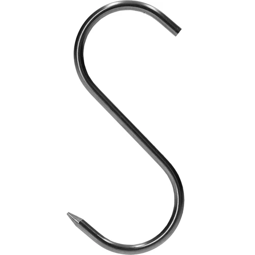Ganchos para fumeiro - em S, afiados, 4 mm x 100 mm, 5 unidades - 3