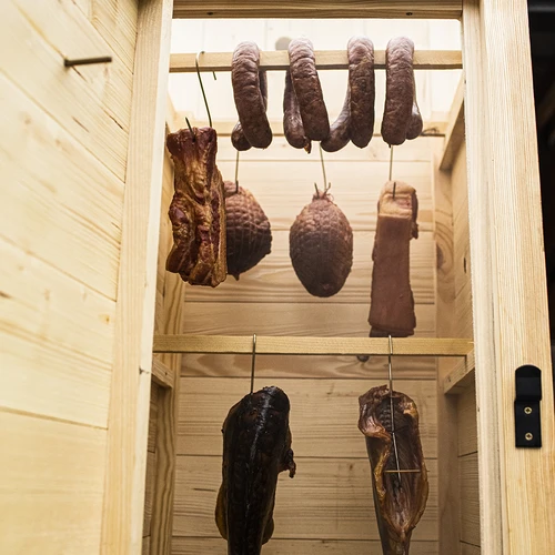 Ganchos para fumeiro - tipo S, afiados, 4 mm x 150 mm, 15 unid. - 10