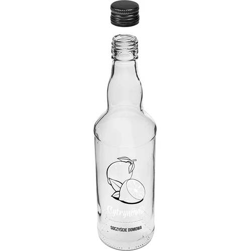Garrafa 0,5 L com tampa e impressão Limoncello 4 peças - 5