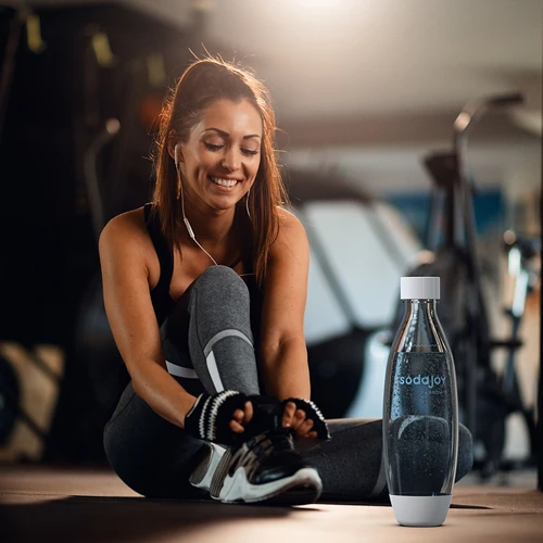 Garrafa 1L para Gaseificador com Tampa - 8