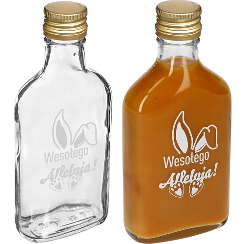 Garrafa 200 ml com tampa de rosca, impressão Orelhas de Coelho, 6 unidades - 4