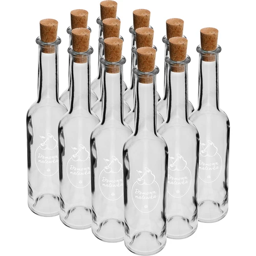 Garrafa 350 ml com rolha, inscrição Licor Caseiro - 6