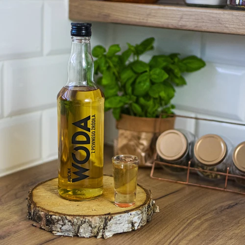 Garrafa 500 ml com tampa de rosca e impressão "Água forte" - 5