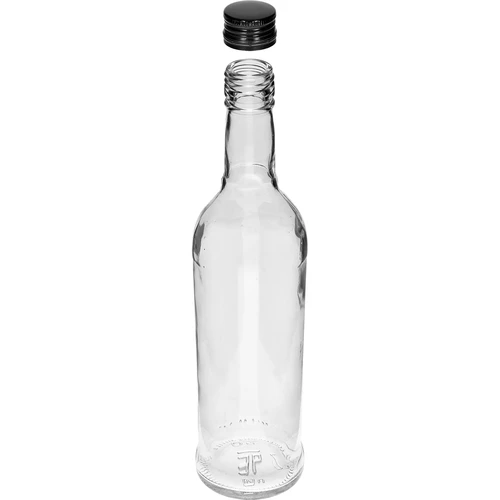 Garrafa 500 ml Esguia, com tampa de rosca preta, para vodka, 6 unid. - 4