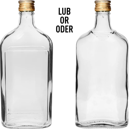 Garrafa Cantil 500 ml com tampa, 6 unid. - 2