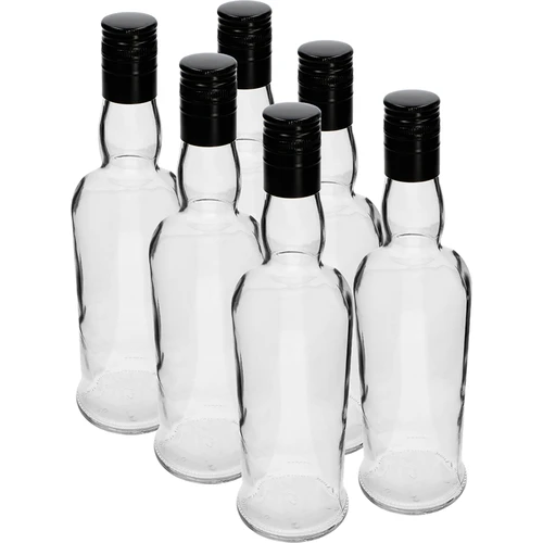 Garrafa Capitão 500 ml com tampa - 6 unid  - 1 