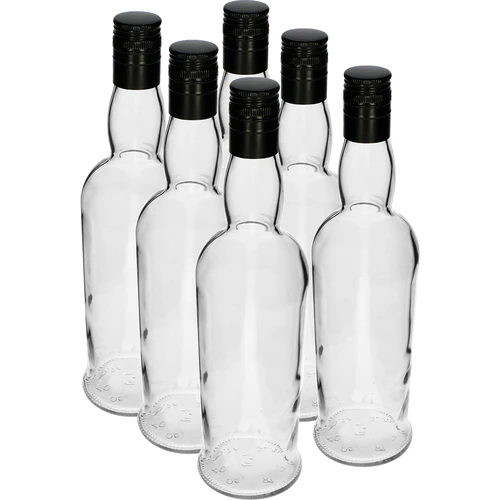 Garrafa Capitão 700 ml com tampa - 6 unidades  - 1 