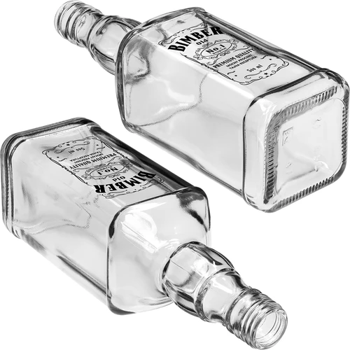 Garrafa Daniels 500 ml com tampa de rosca, impressão "Bimber OLD", 1 un. - 5