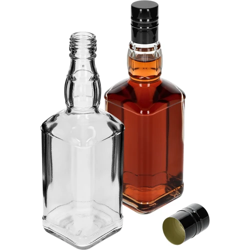 Garrafa Daniels 500 ml com tampa de rosca, 1 un. - 4