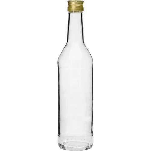 Garrafa de 500 ml para vodka, reta, com tampas de rosca - 8 unidades - 4