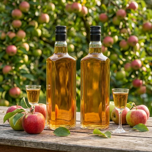 Garrafa decorativa TYNKTURA 0,5 L com tampa de rosca preta longa Ø 28 mm, 1 un. - 8