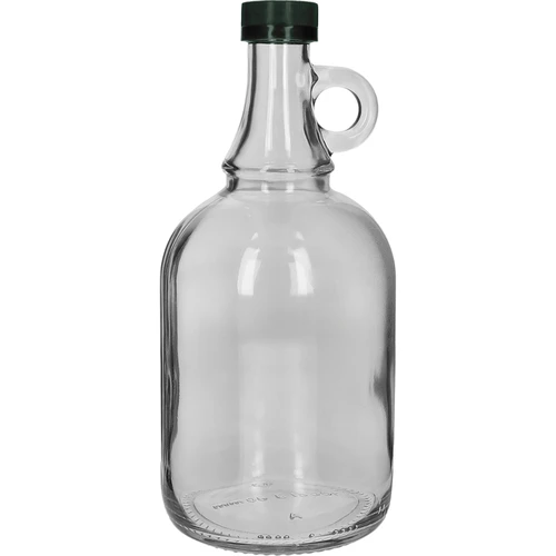 Garrafa Gallone 1 L com tampa de rosca, sem revestimento entrançado