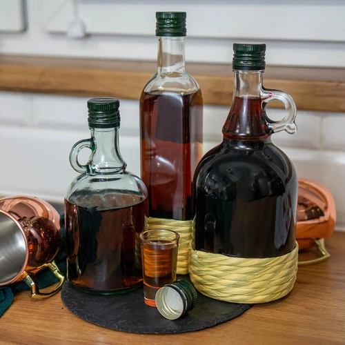 Garrafa Gallone sem cesto, com tampa de rosca, 0,5 L - 6