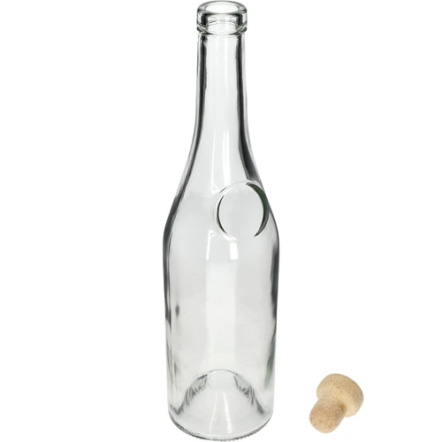 Garrafa Herbowa 500 ml com rolha tipo cogumelo, 1 un. - 2
