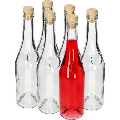 Garrafa Herbowa 500 ml com rolha tipo cogumelo, 1 un. - 8