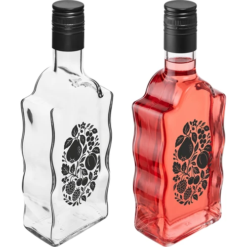 Garrafa Klasztorna 500 ml com tampa de rosca e impressão «Frutos» modelo 1 - 4