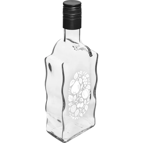 Garrafa Klasztorna 500 ml com tampa de rosca e impressão «Frutos» modelo 1