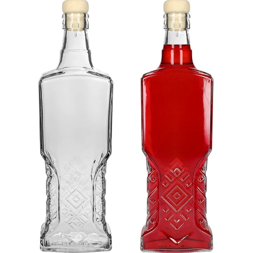 Garrafa Kredensowa 0,5 L com rolha - 4
