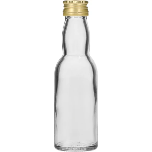 Garrafinha “Maluch” com tampa dourada, 40 ml, 10 un. - 3