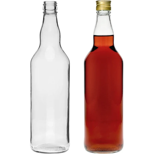 Garrafa "Monopol" 700 ml com tampa de rosca - 4 unid. - 4