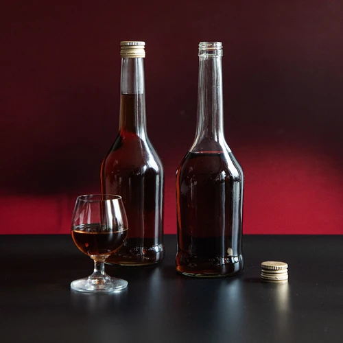 Garrafa Napoleon 500 ml com tampa de rosca Ø28 mm, 6 unid. - 8