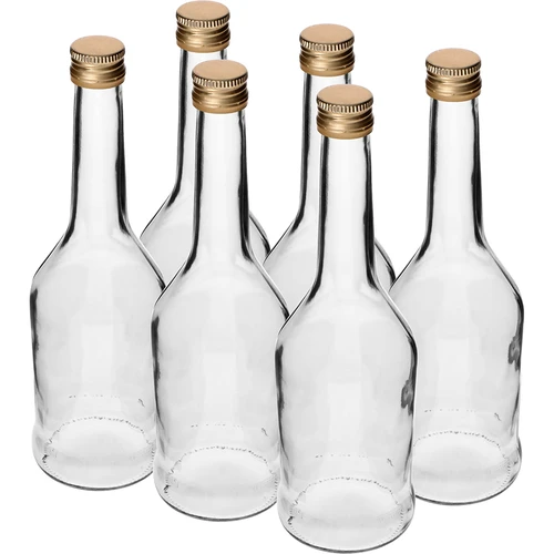 Garrafa Napoleon 500 ml com tampa fi28, 6 unidades  - 1 