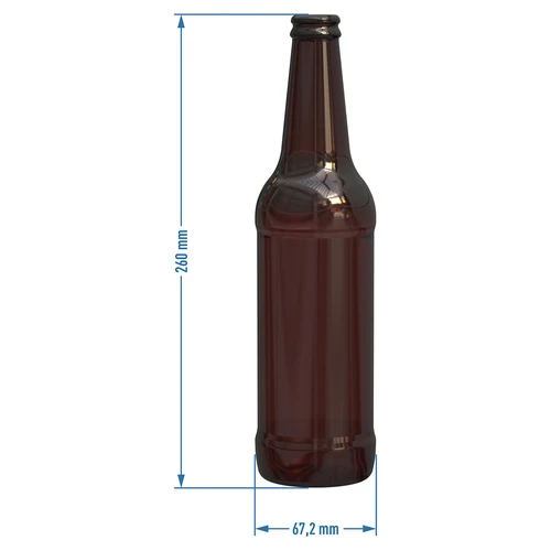 Garrafa para cerveja 0,5 L - pacote de 8 unidades - 4