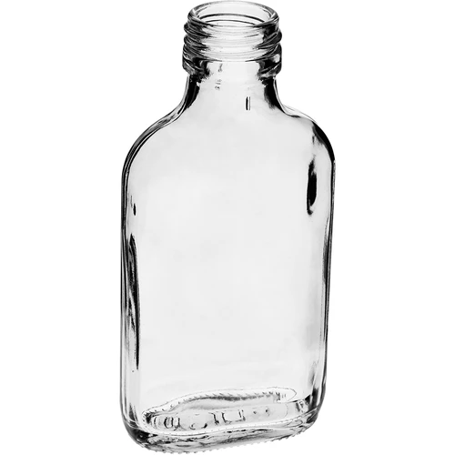 Garrafa para licores tipo cantil 100 ml – 10 unidades - 3