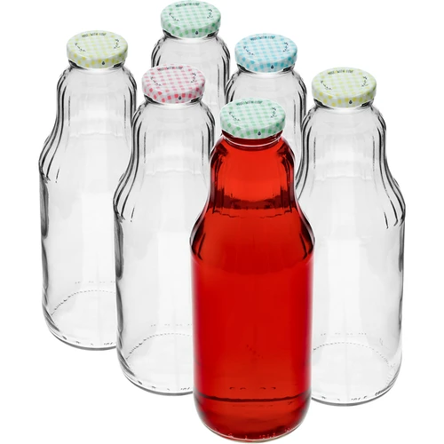 Garrafa para suco 1 L com tampa twist off - fi 43 - 2
