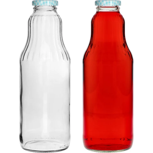 Garrafa para suco 1 L com tampa twist off - fi 43 - 4