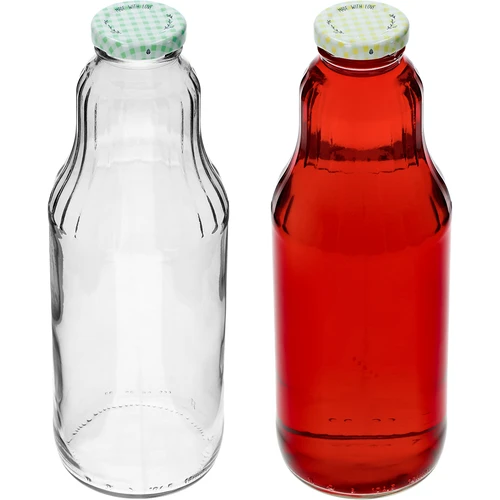 Garrafa para suco 1 L com tampa twist off - fi 43 - 6