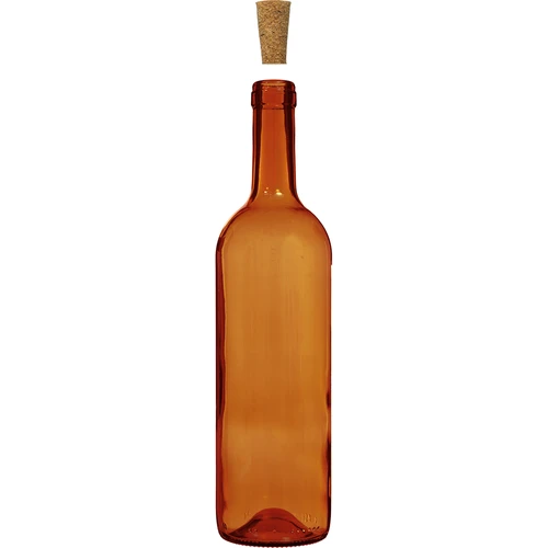 Garrafa para vinho 0,75 L marrom - pacote de 8 unid. - 4