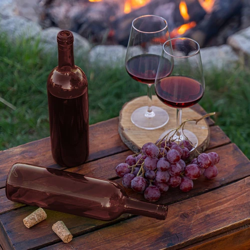 Garrafa para vinho 750 ml castanha — pack de 8 unid. - 7