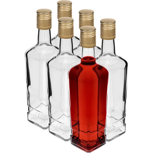 Garrafa Principal 500 ml com tampa, 6 unid. - 2