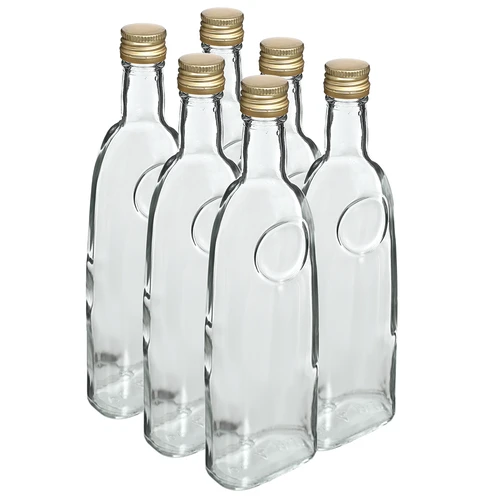 Garrafa Staromiejska 500ml com tampa, 6un.  - 1 