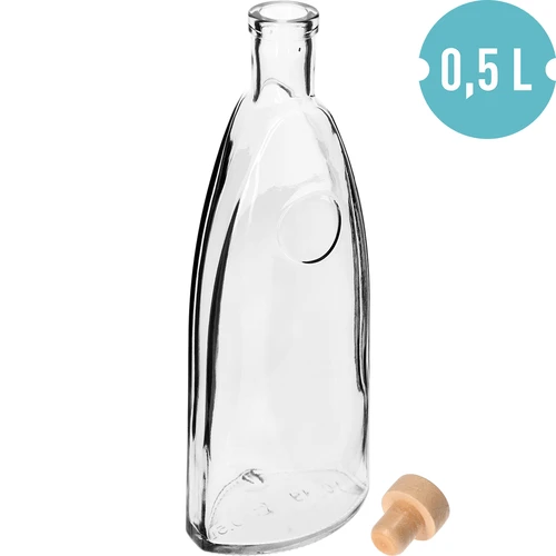 Garrafa «Staromiejska» com rolha tipo cogumelo, 500 ml, 1 unidade - 2
