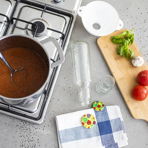 Garrafa TO 750 ml com tampa para sumo fi 43, 6 unid. - 3