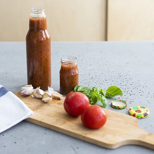 Garrafa TO 750 ml com tampa para sumo fi 43, 6 unid. - 4