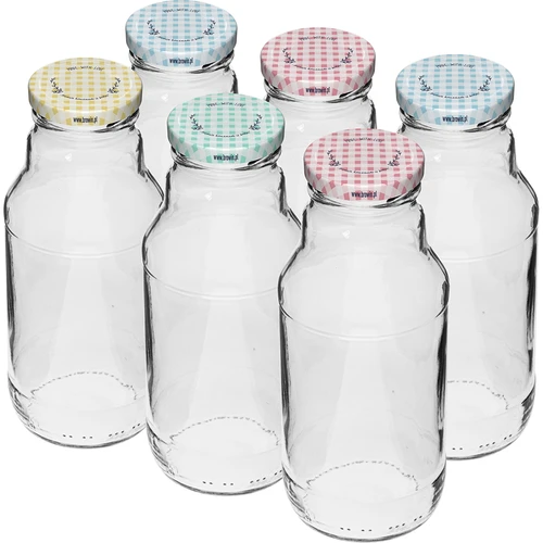Garrafa TO para suco 330 ml com tampa fi 43 - 6 unid.  - 1 