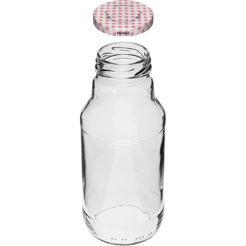 Garrafa TO para suco 330 ml com tampa fi 43 - 6 unid. - 2