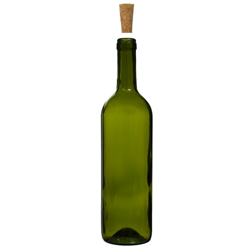 Garrafa verde-oliva para vinho 0,75 L - pacote de 8 unid. - 4