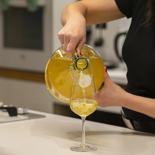 Garrafão Dama 5 L com asa em vidro - 3