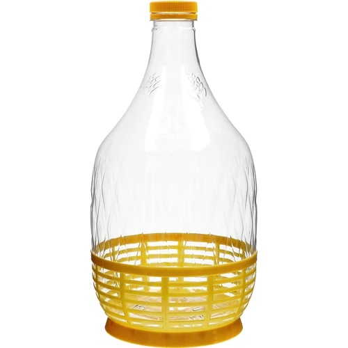 Garrafão Dama 5 L em PET, com tampa de rosca e cesto