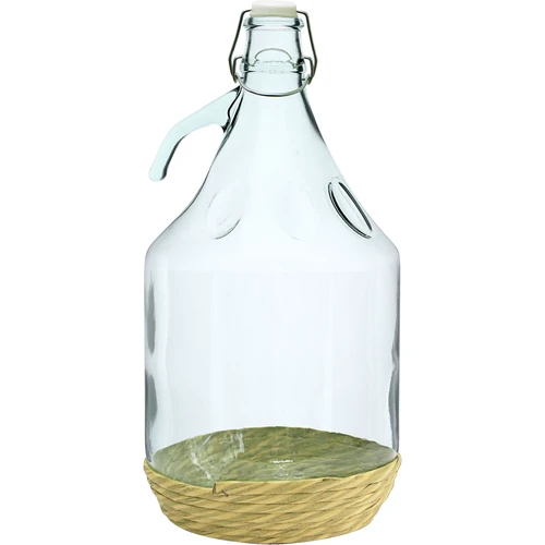 Garrafão Dama 5L com revestimento, fecho de arame  - 1 